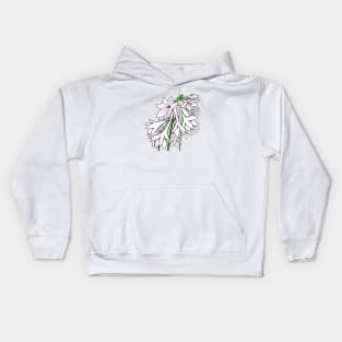 Hosta Bouquet Kids Hoodie